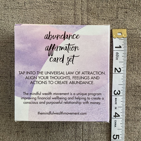 Mindful Wealth Abundance Cards - Picture 3 of 6